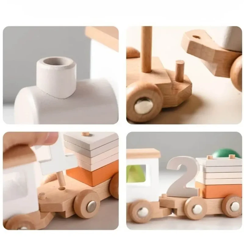 Train en Bois Montessori – NumberTrain™