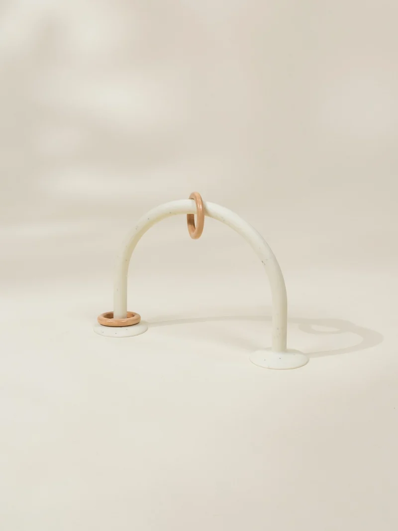 Silicone Baby Suction Toy Rings–Pottery Collection