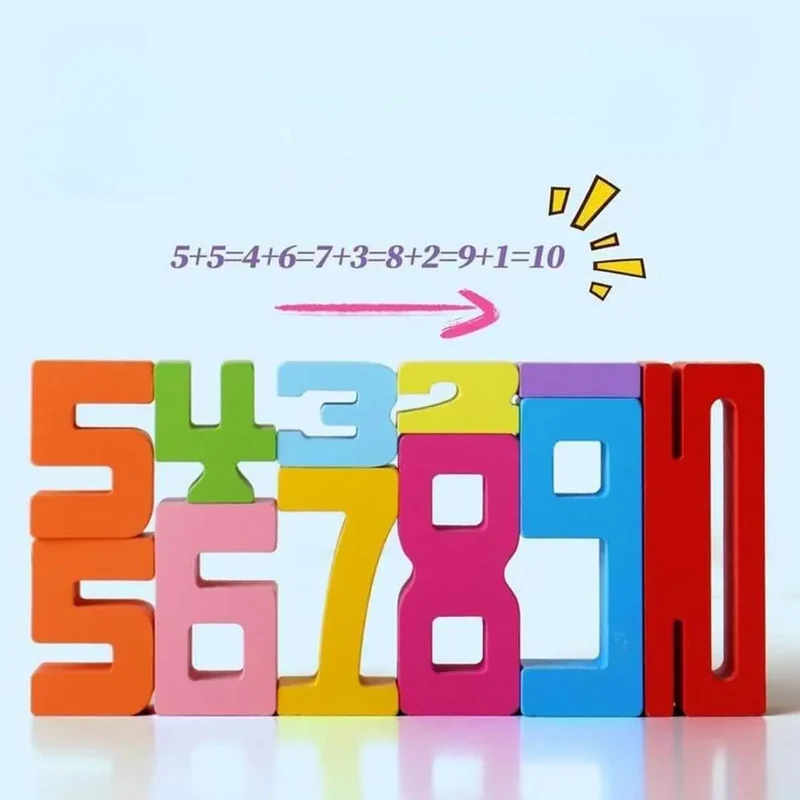 Jeu de Construction en Bois Montessori – Building Blocks™