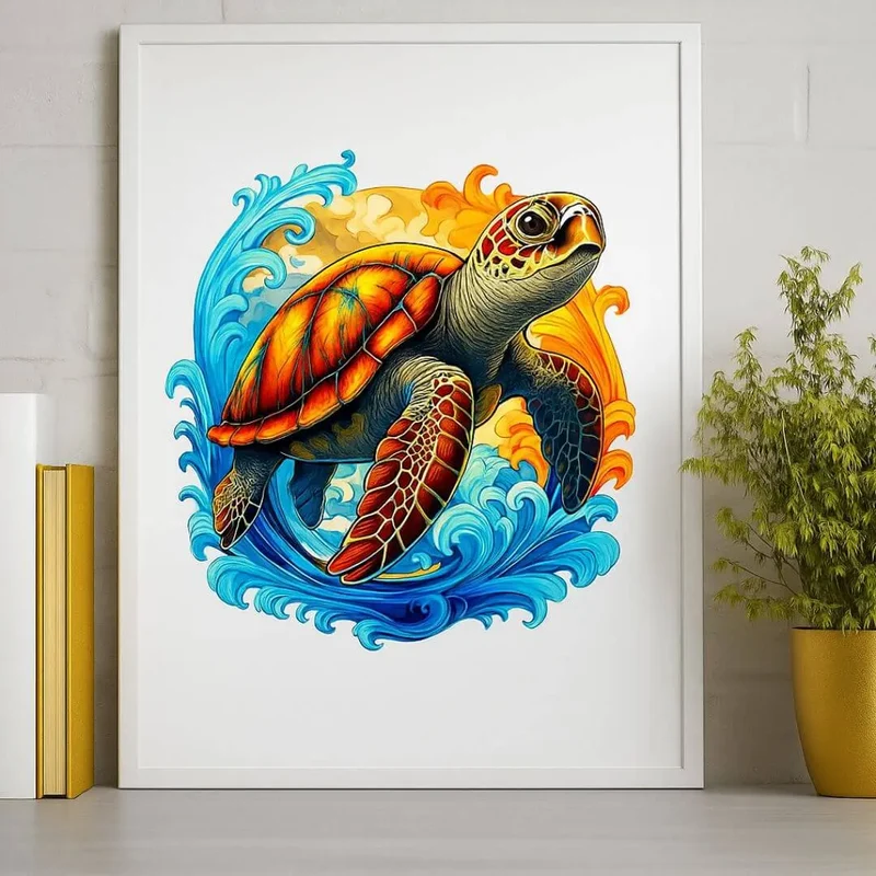 Puzzle en Bois Tortue – SeaTurtle™