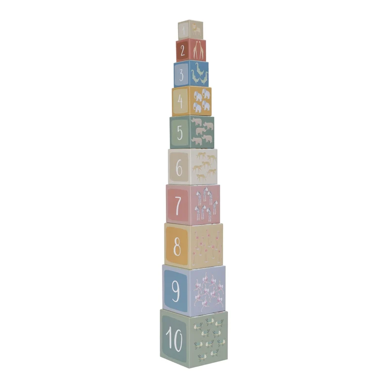 Stapeltoren Safari dieren