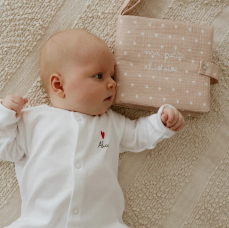 Album photo | Beige petits coeurs