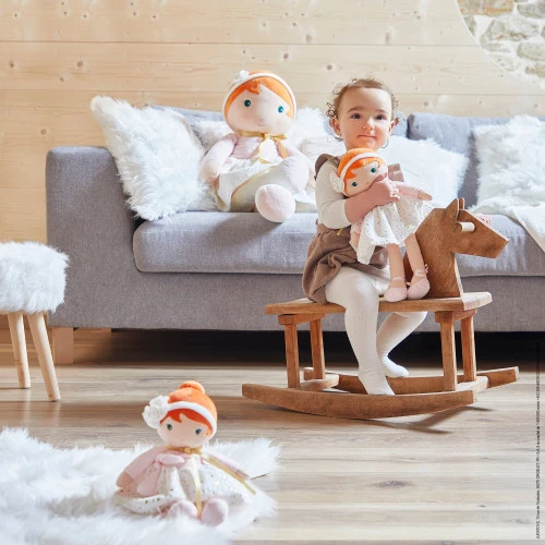 Kaloo - Poupée Valentine 25 cms -ma première poupée en tissu - 👶1 an+