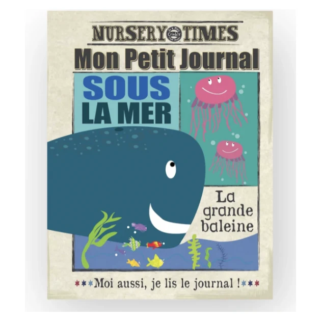 Livre "Mon journal en tissus sous la mer"