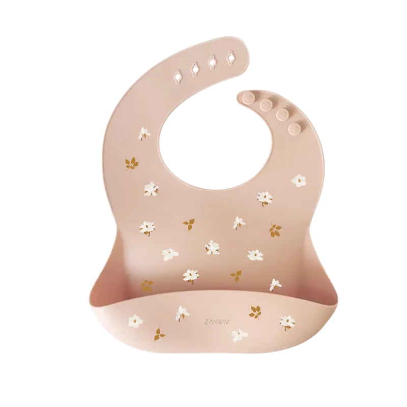 Bavoir silicone magnolia