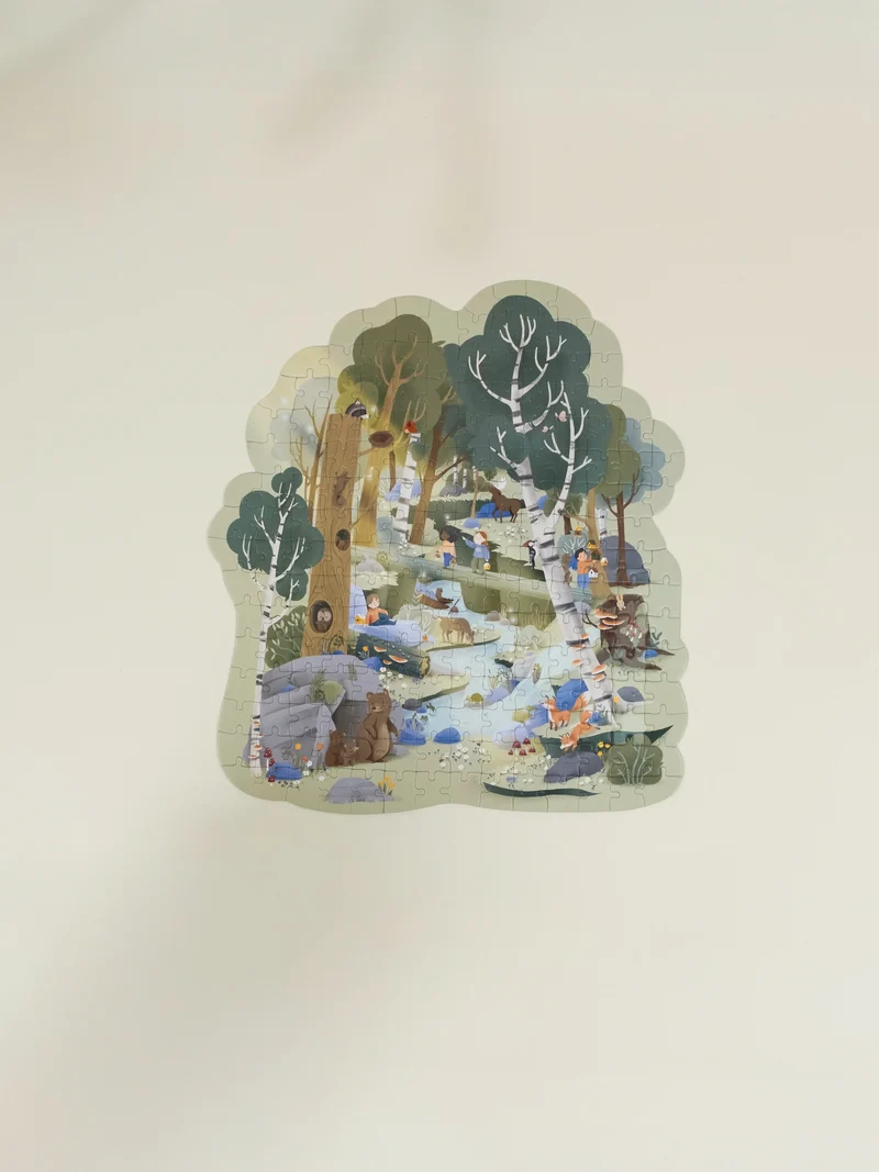 Challengers Puzzle – Forest Wonders (200 pcs)