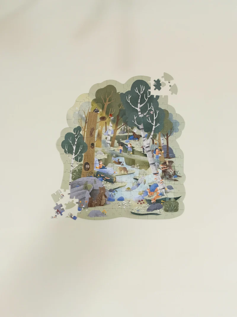 Challengers Puzzle – Forest Wonders (200 pcs)