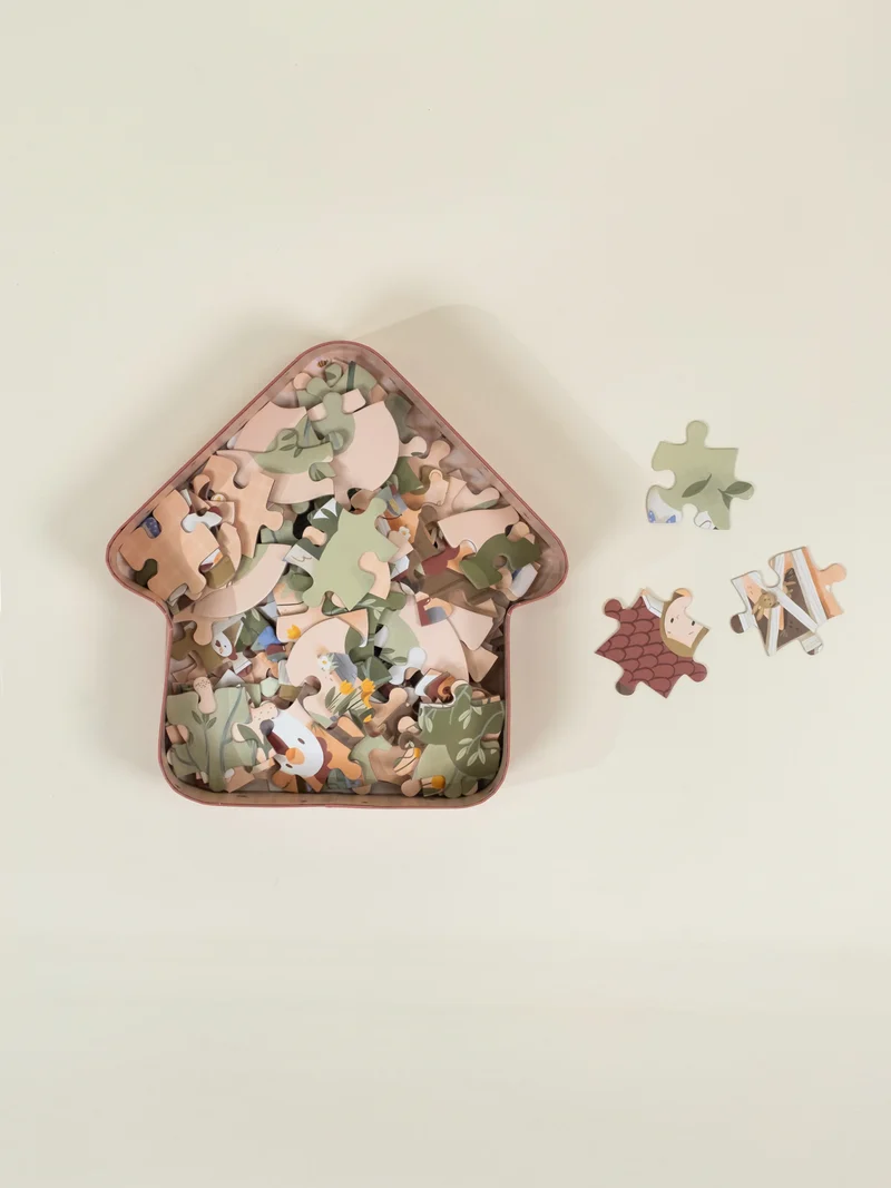 Challengers Puzzle – Feathers and Sprouts(100 pcs)