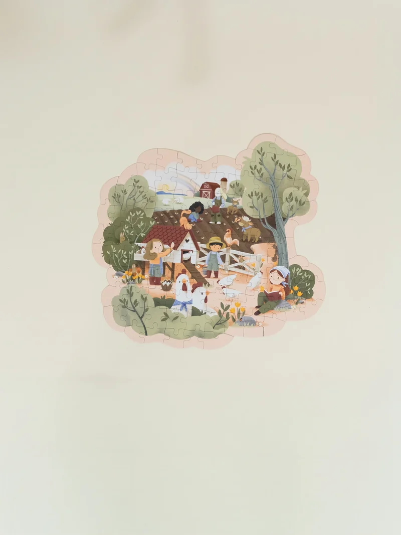 Challengers Puzzle – Feathers and Sprouts(100 pcs)