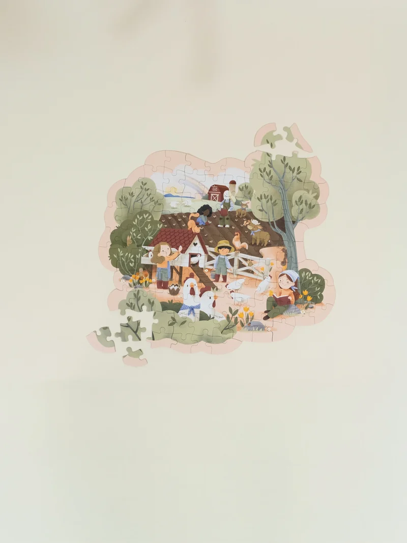 Challengers Puzzle – Feathers and Sprouts(100 pcs)