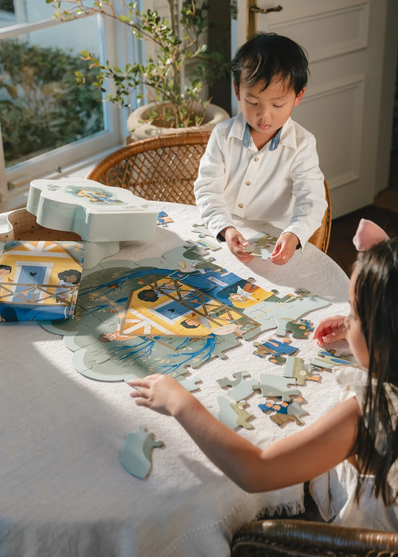 Growing Minds Puzzle – Treehouse Spring(58 pcs)