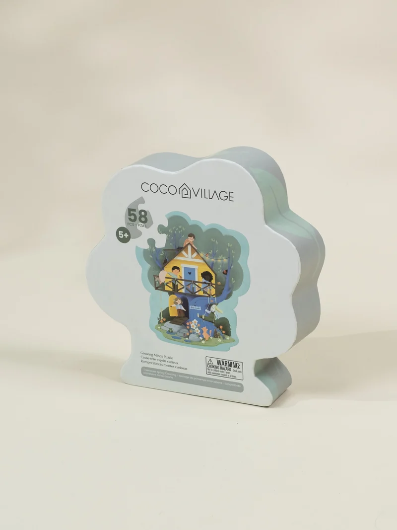 Growing Minds Puzzle – Treehouse Spring(58 pcs)