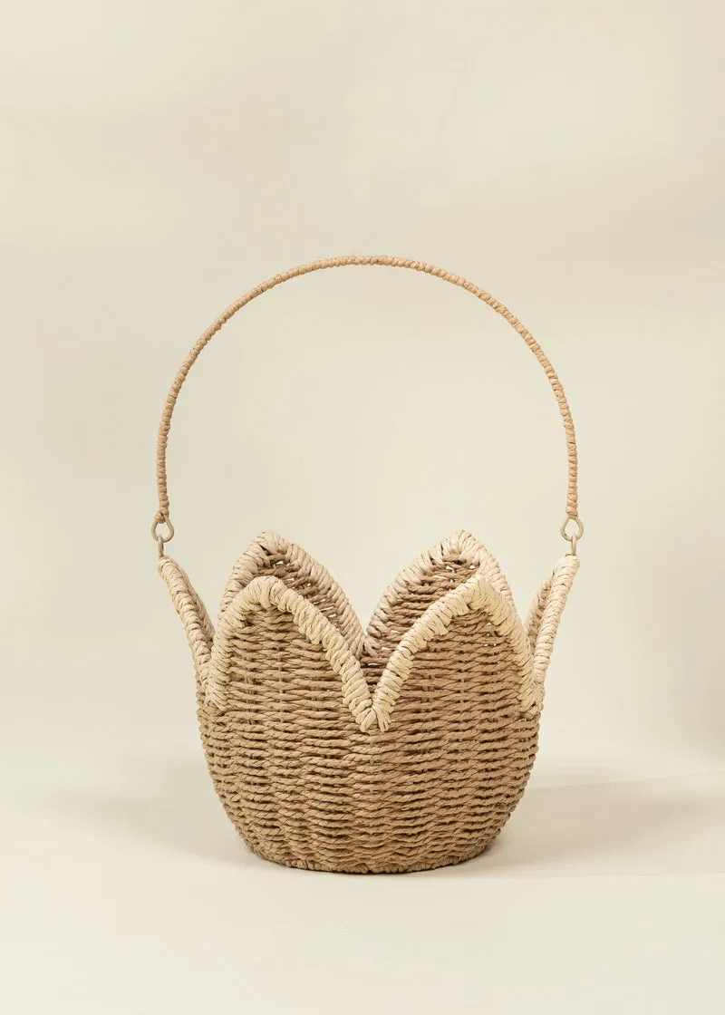 Flower-Shaped Basket – Large