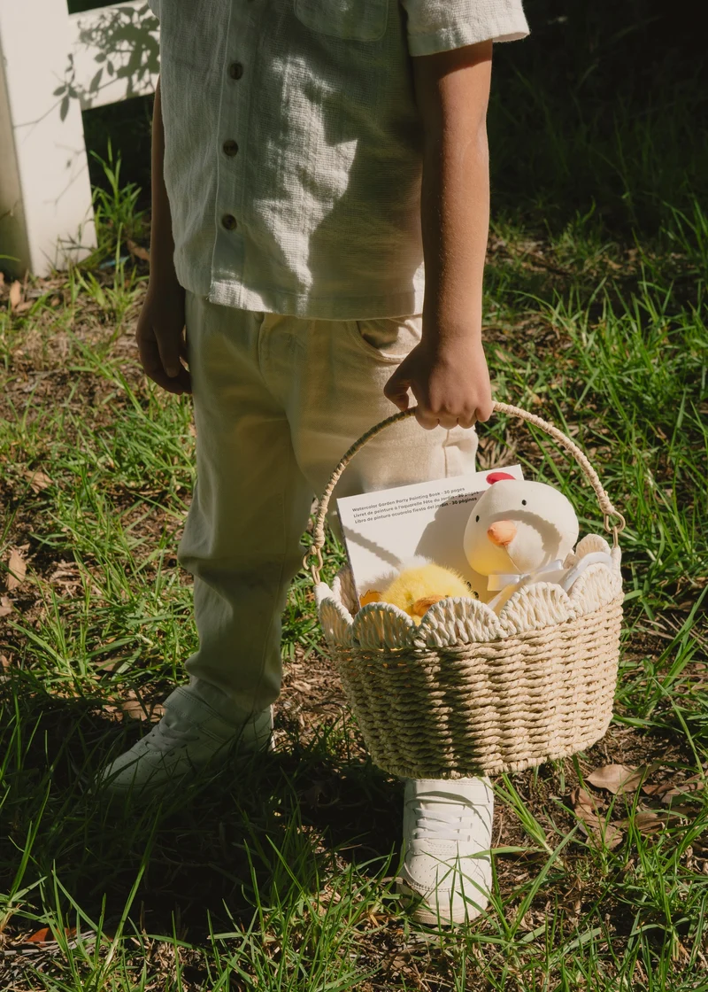 Scallop Edge Basket – Medium