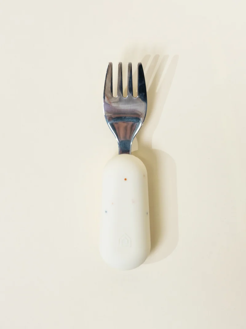 Silicone Toddler Fork & Spoon Set – Pottery Collection