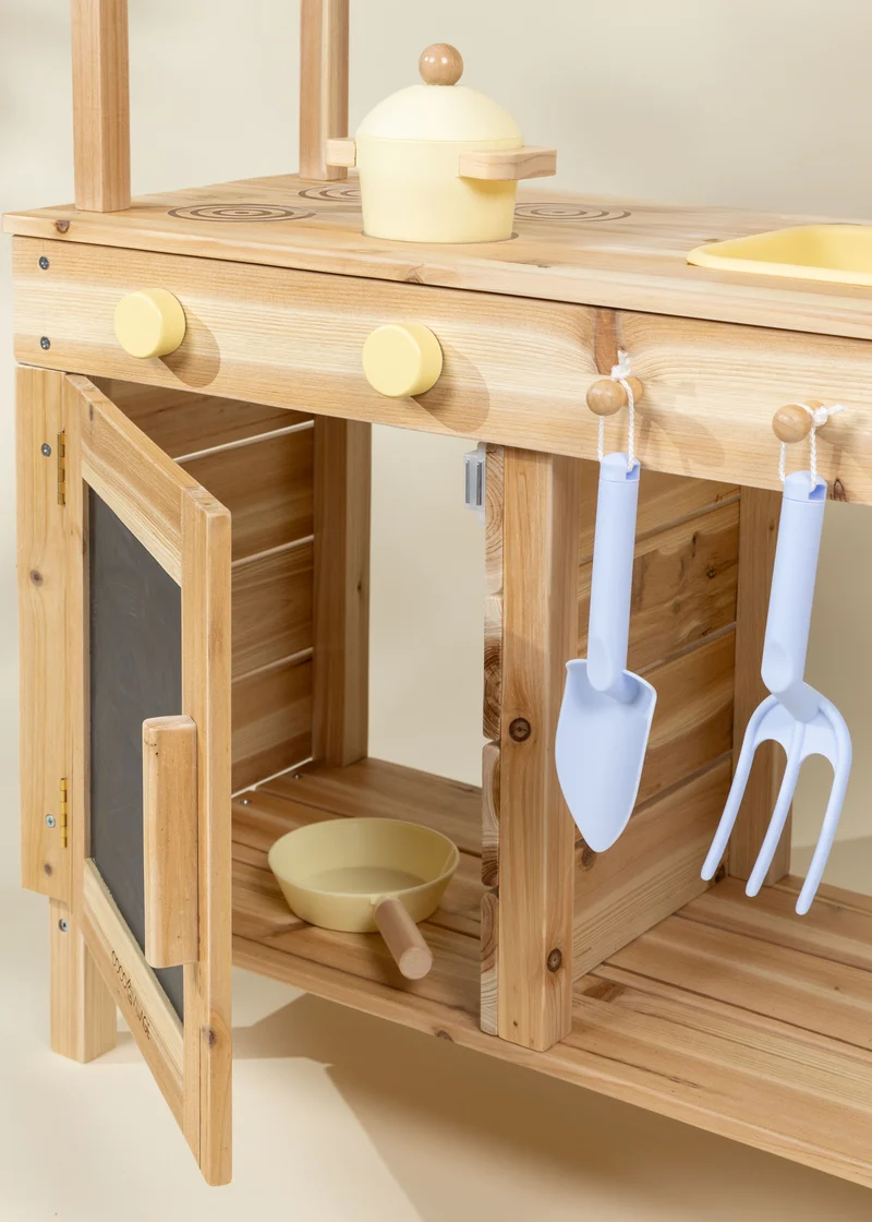 Wooden Outdoor Play Kitchen