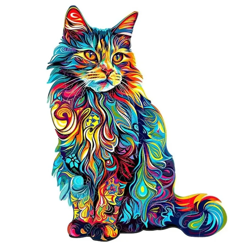 Puzzle Bois Chat – CosyCat™