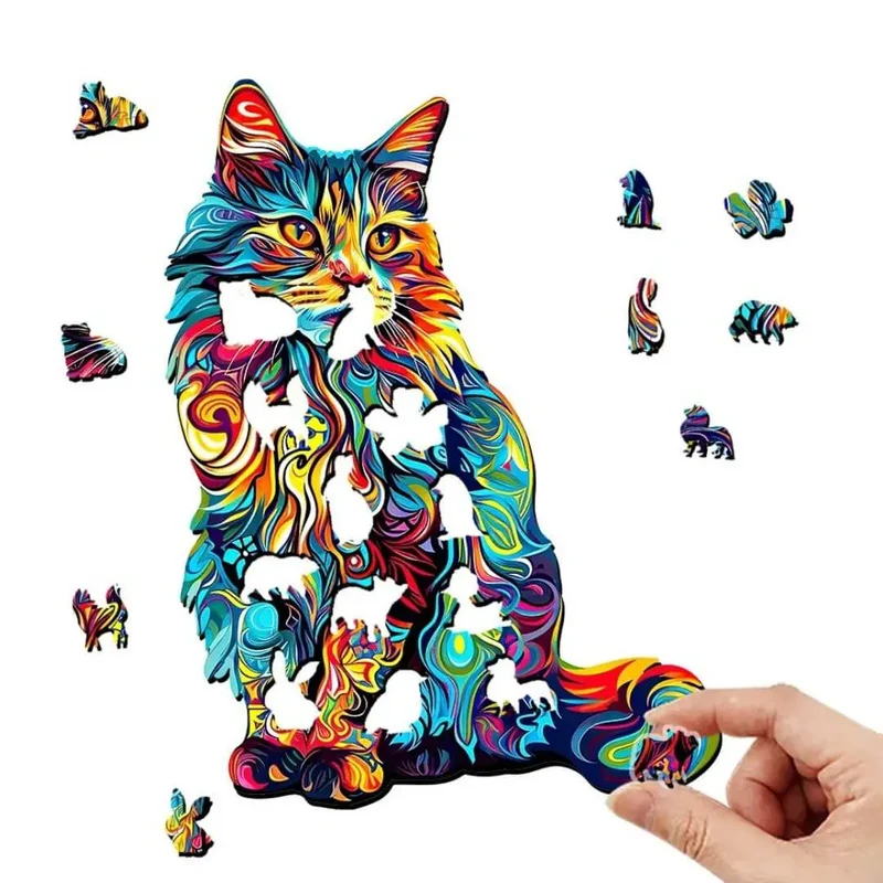 Puzzle Bois Chat – CosyCat™