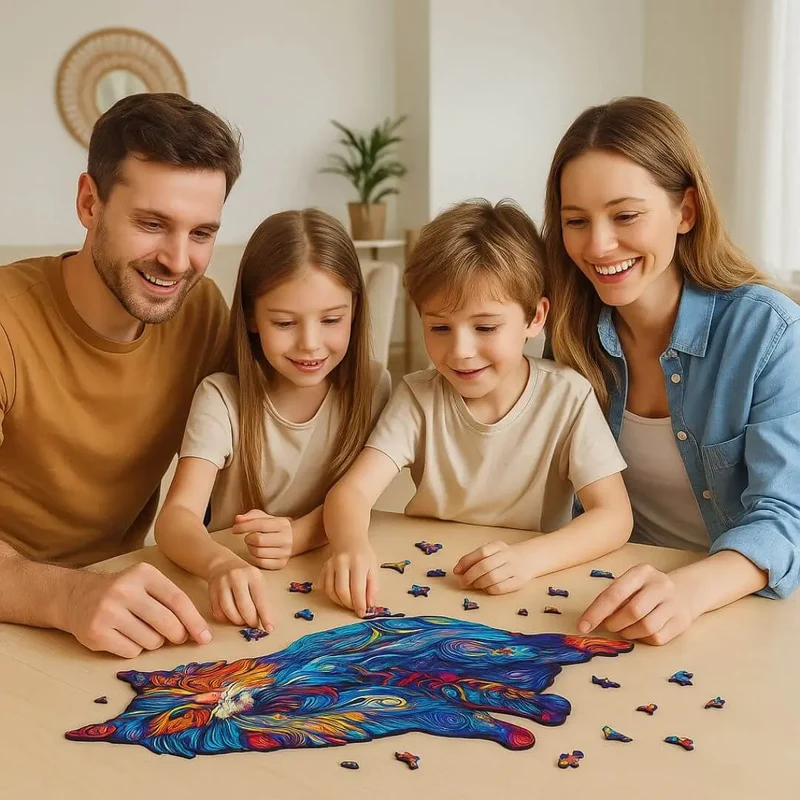 Puzzle Bois Chat – CosyCat™