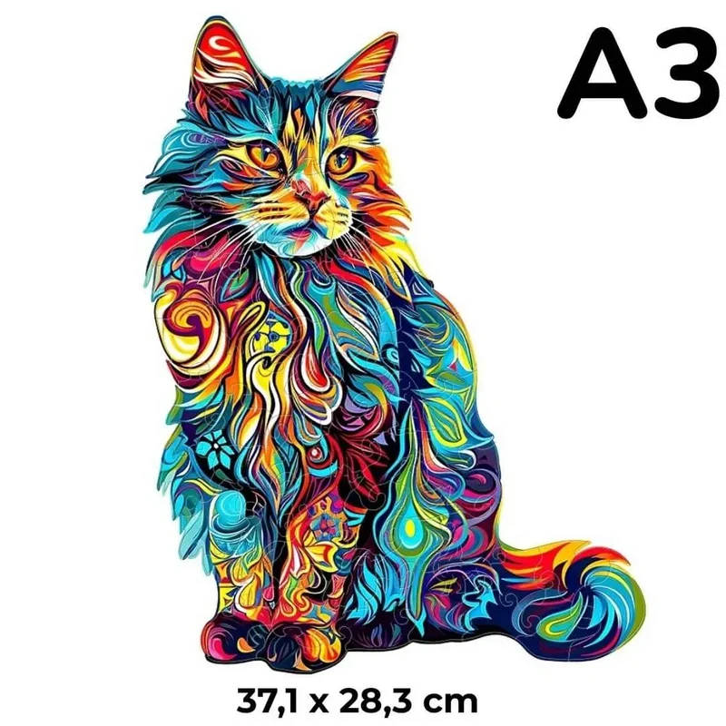 Puzzle Bois Chat – CosyCat™
