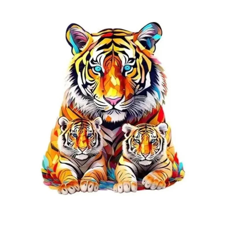 Puzzle en Bois Tigre – TigerRoar™