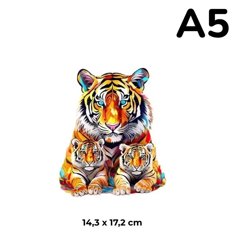 Puzzle en Bois Tigre – TigerRoar™