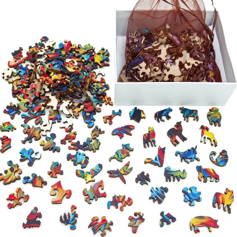 Puzzle en Bois Dragon Mystique – DragonS™