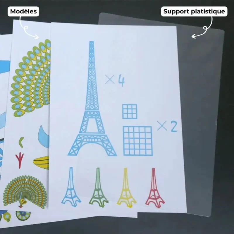 Carnet de Dessin pour Stylo 3D