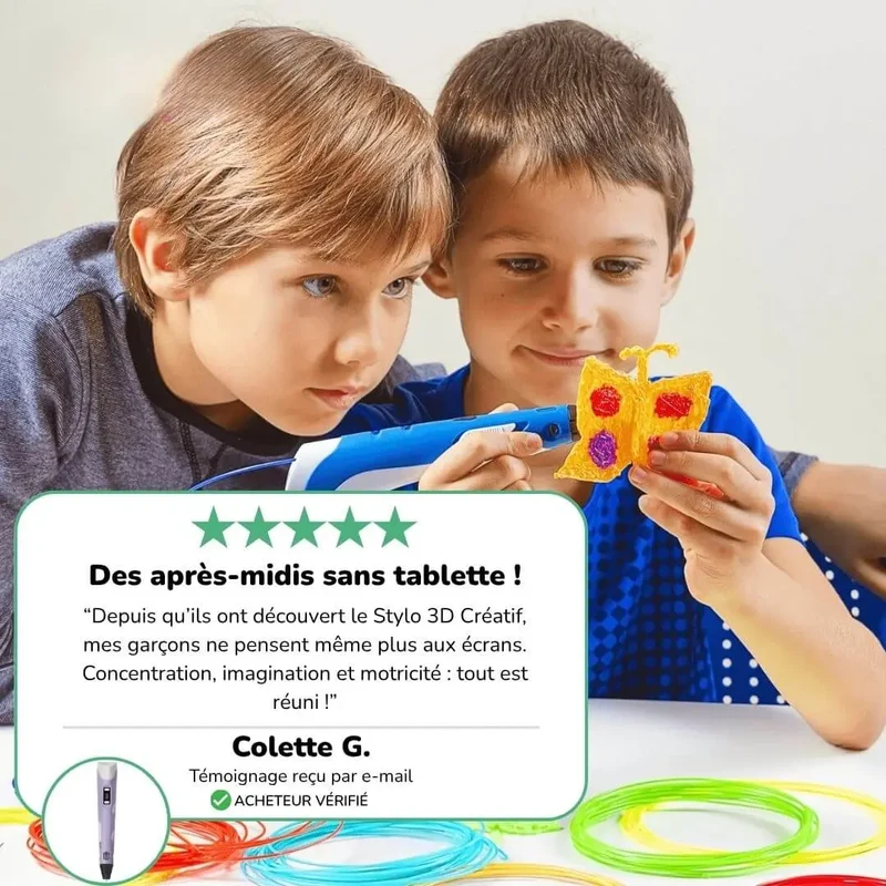 Stylo 3D Inspire™ - Créez en 3D dès 10 ans
