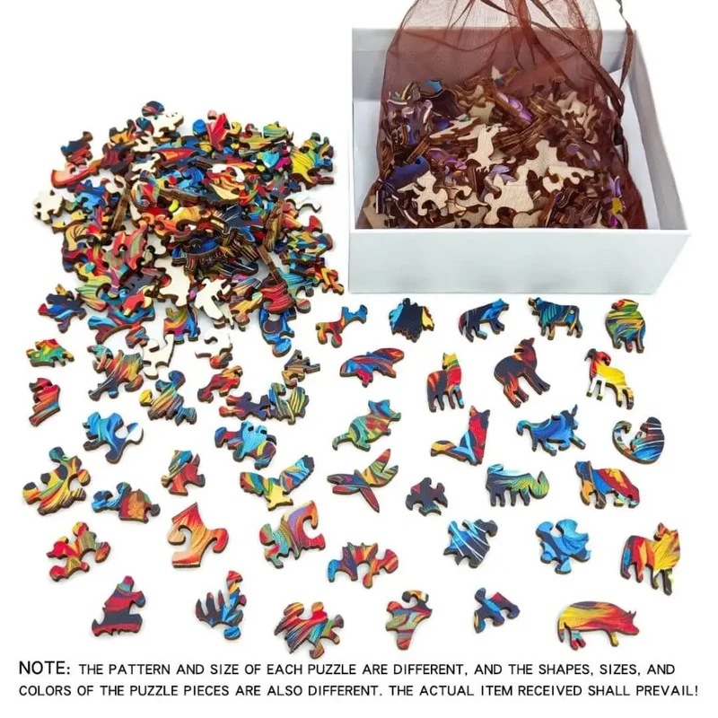 Puzzle en Bois Le Chat Mystique – Mysticat™