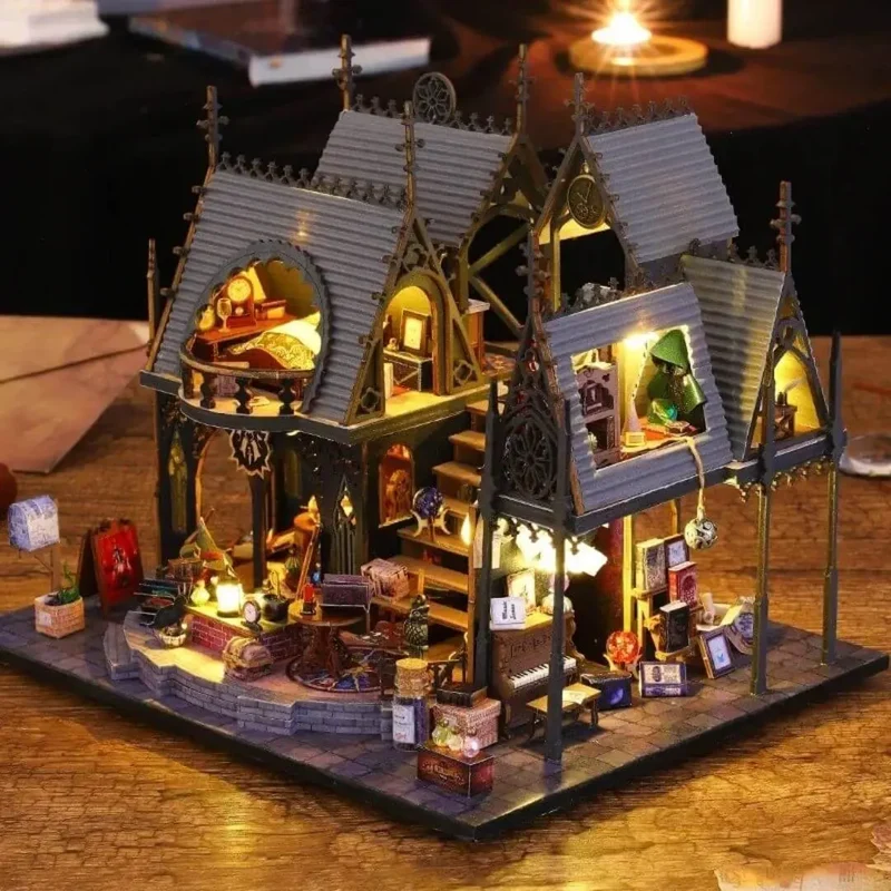Maison Miniature Sorciers – LunaMagic™