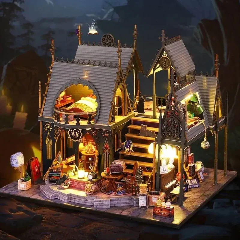 Maison Miniature Sorciers – LunaMagic™