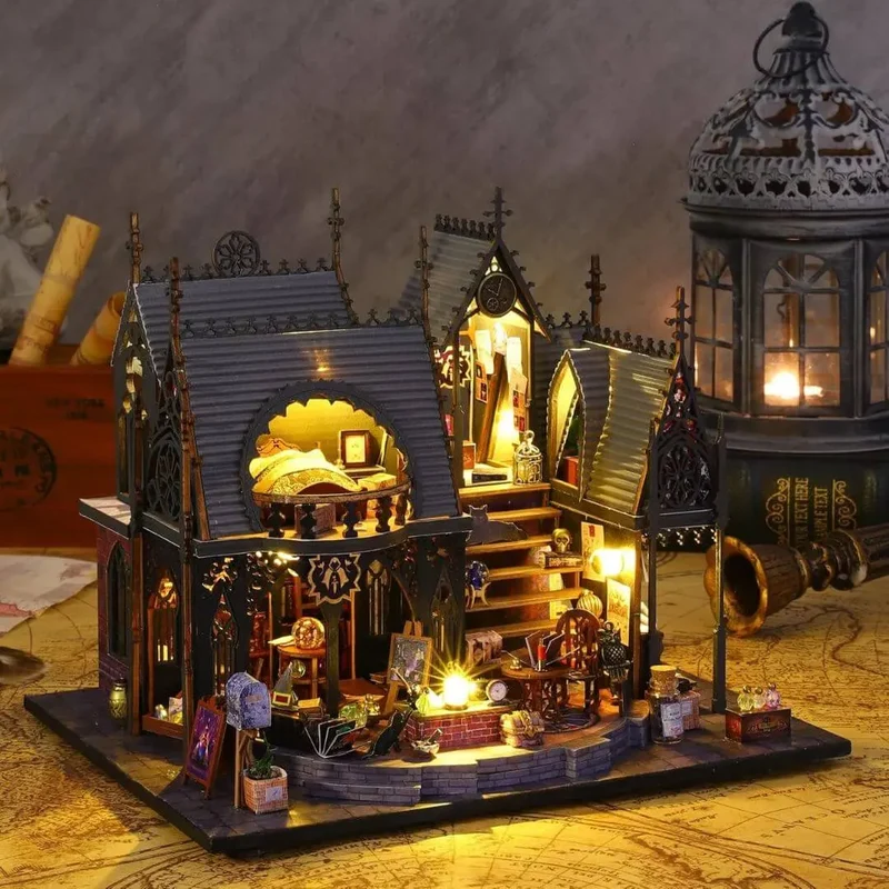 Maison Miniature Sorciers – LunaMagic™