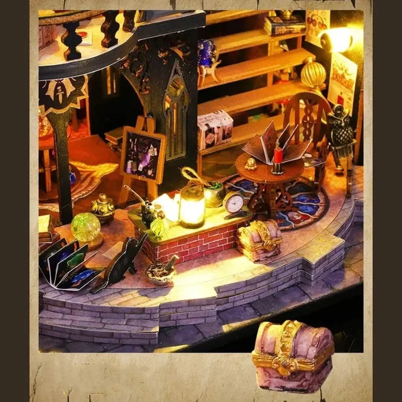 Maison Miniature Sorciers – LunaMagic™
