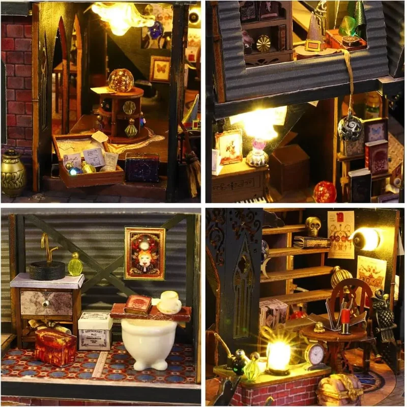 Maison Miniature Sorciers – LunaMagic™
