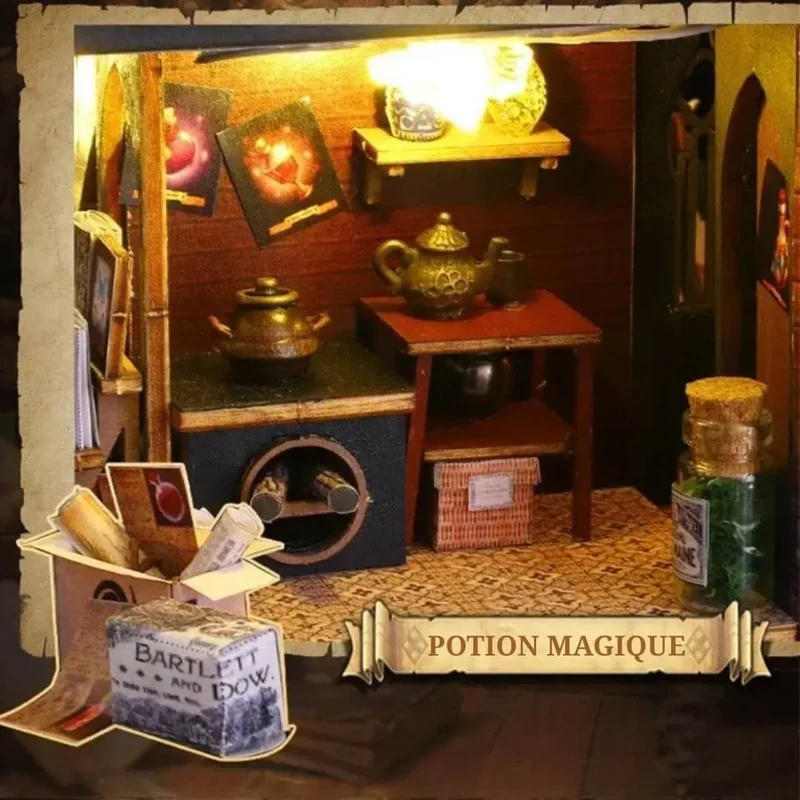 Maison Miniature Sorciers – LunaMagic™
