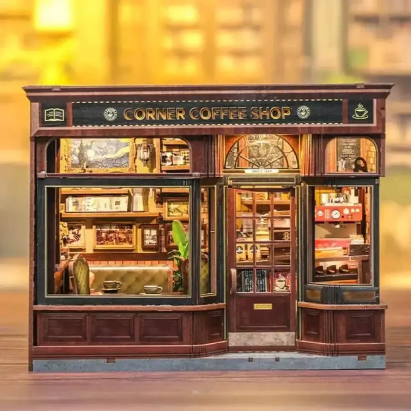Maison Miniature Barista - Corner Coffee Shop™
