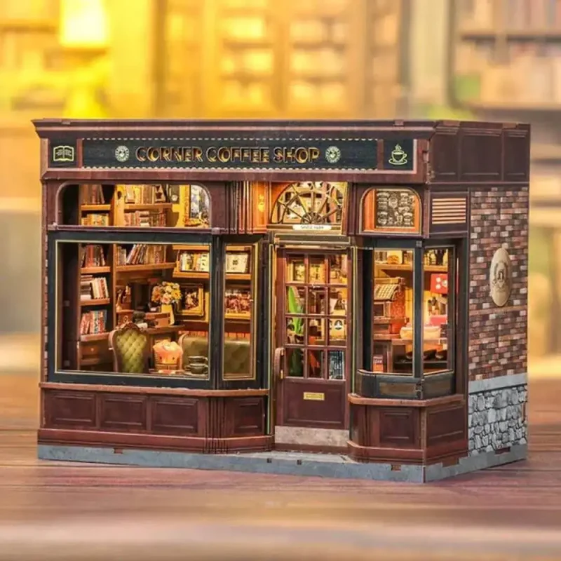 Maison Miniature Barista - Corner Coffee Shop™
