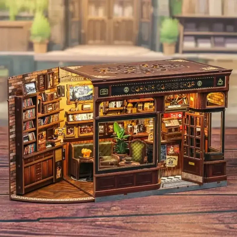 Maison Miniature Barista - Corner Coffee Shop™