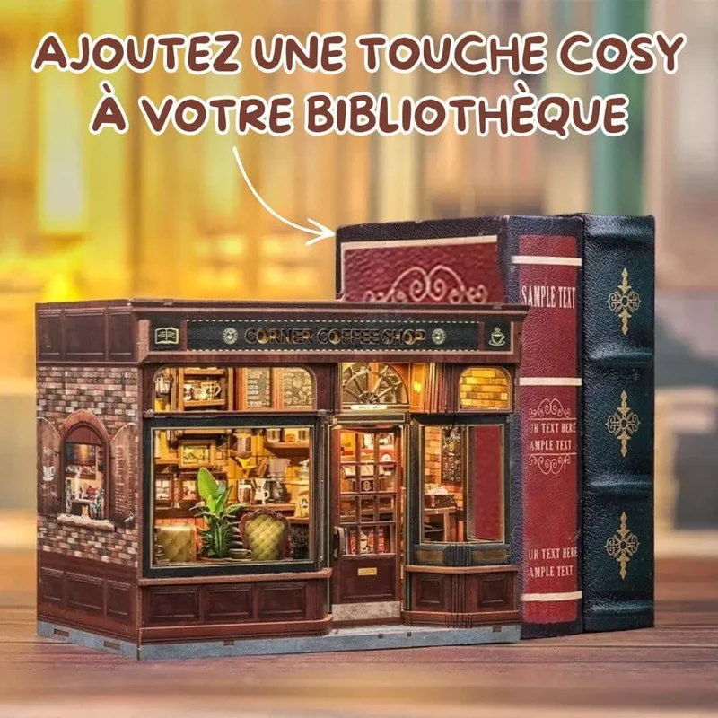 Maison Miniature Barista - Corner Coffee Shop™