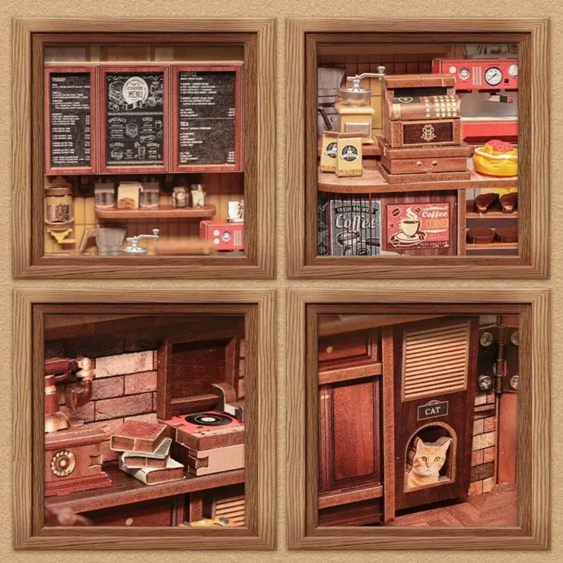 Maison Miniature Barista - Corner Coffee Shop™