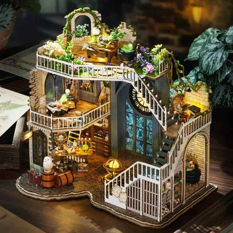 Maison Miniature Magique – Cathédrale des Sorciers™