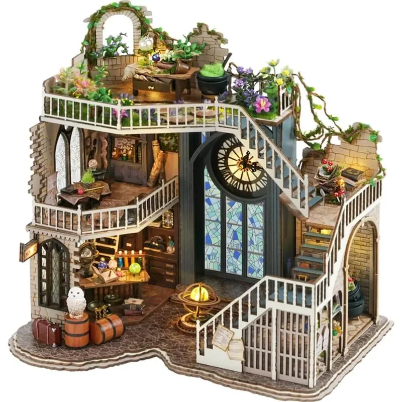 Maison Miniature Magique – Cathédrale des Sorciers™