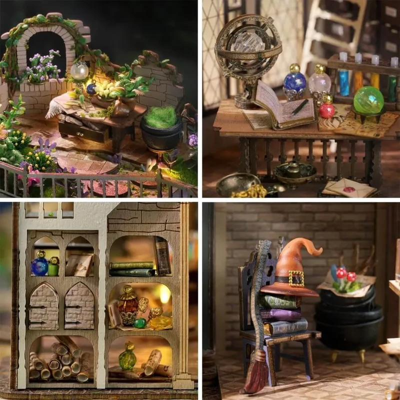 Maison Miniature Magique – Cathédrale des Sorciers™