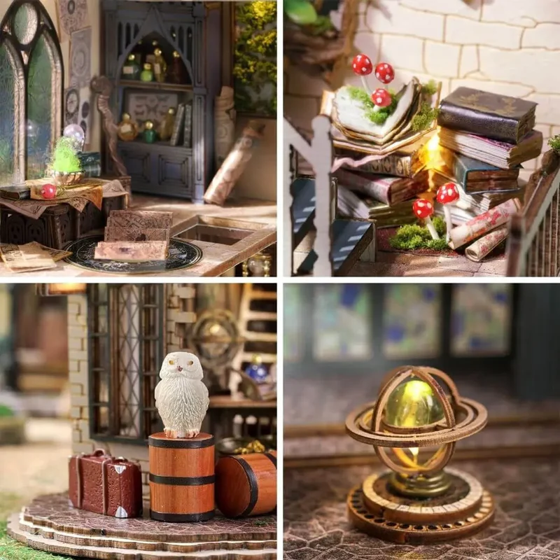 Maison Miniature Magique – Cathédrale des Sorciers™
