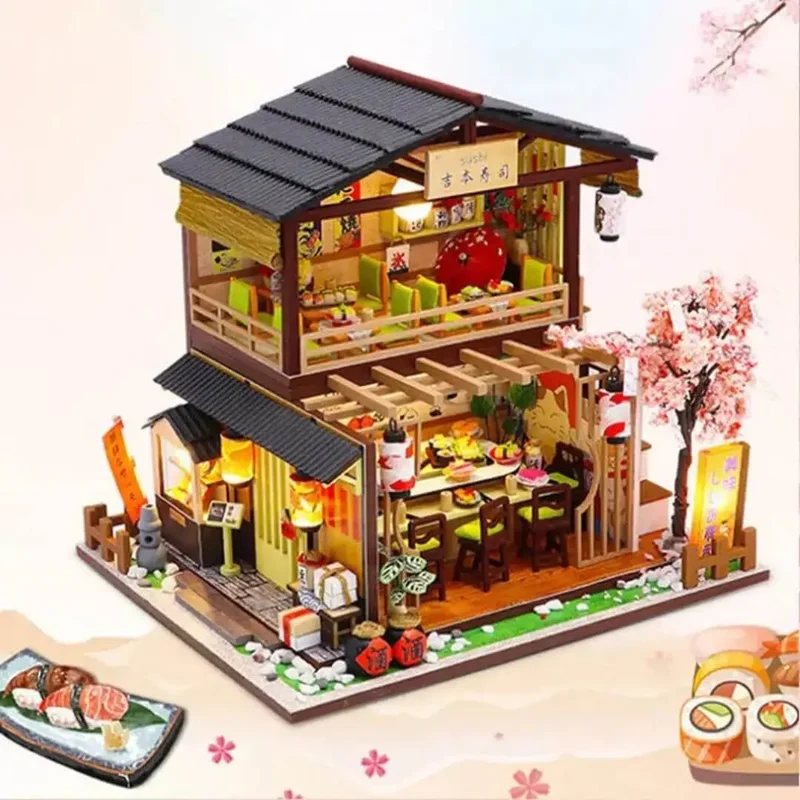 Maison Miniature Japonaise - Sushi Bar™