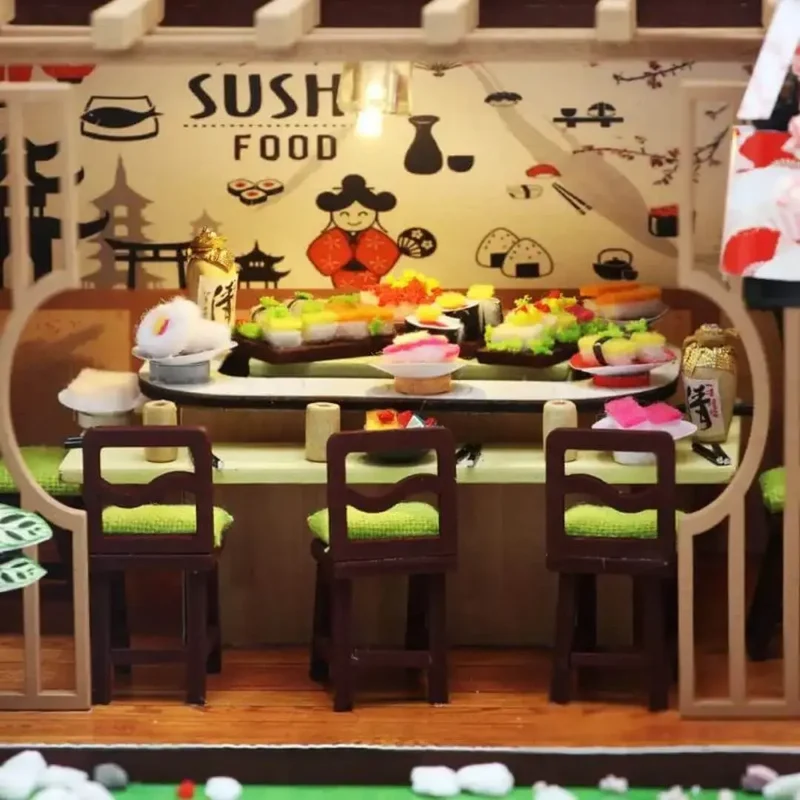 Maison Miniature Japonaise - Sushi Bar™
