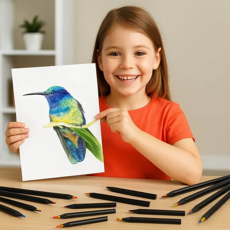Crayon de Couleur Arc-en-Ciel 7 en 1 – RainbowSketch™