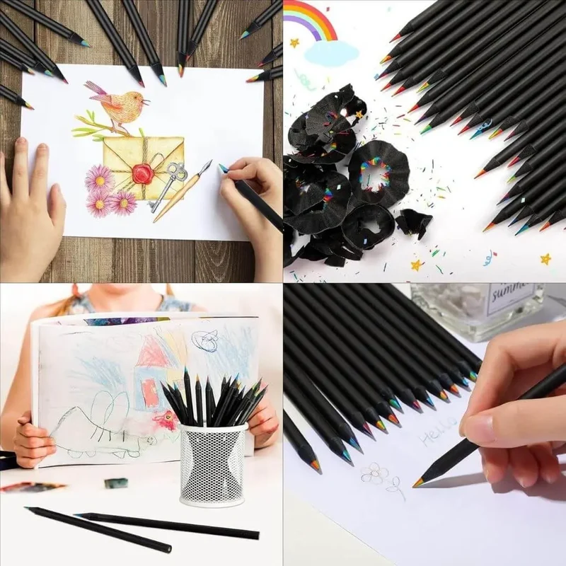Crayon de Couleur Arc-en-Ciel 7 en 1 – RainbowSketch™