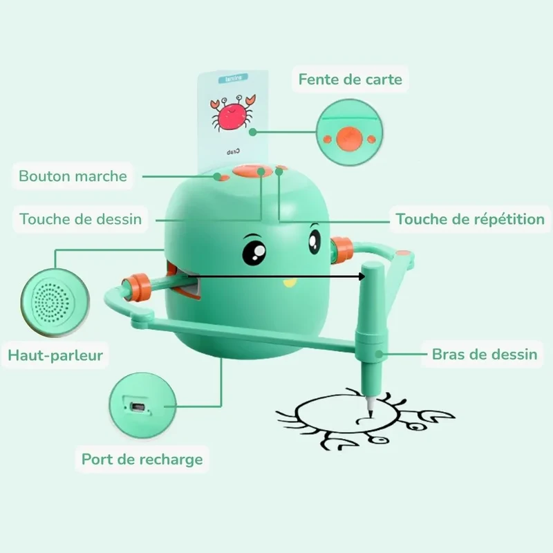 Robot de dessin pour enfant – MagicSketch™